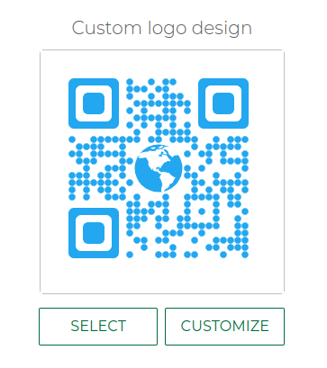 bulk QR Code generator with logo: customize logo