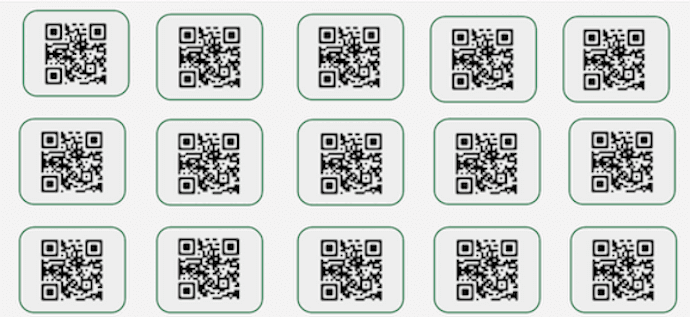 Create QR Code labels for best practices