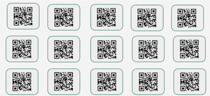 Use qr code labels for inventory management