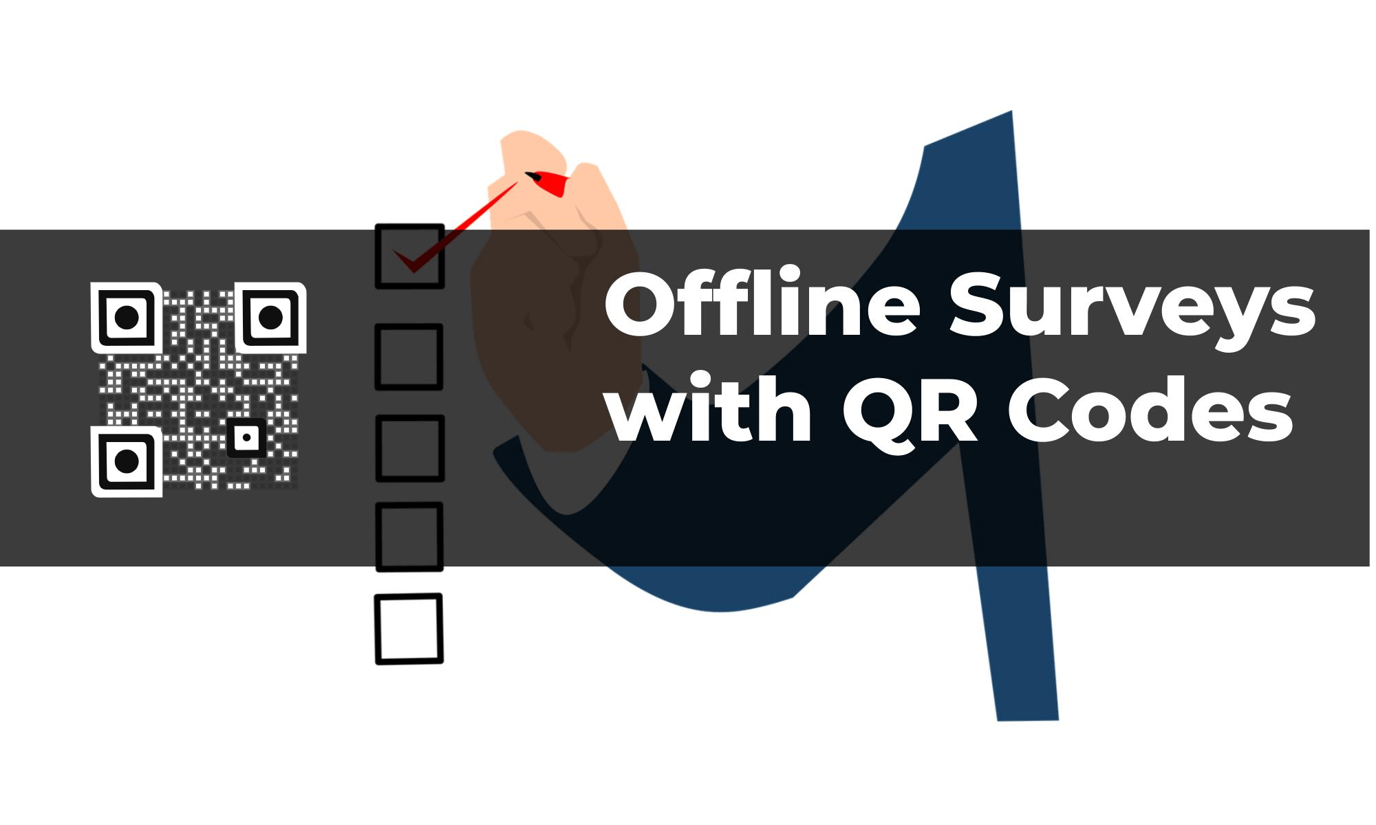QR Code in Offline Survey Form