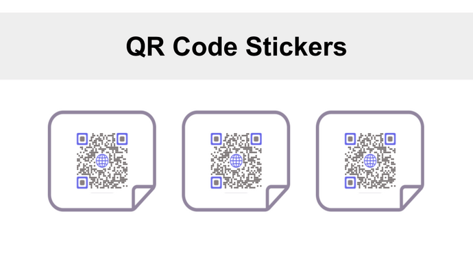 QR Code Stickers as labels