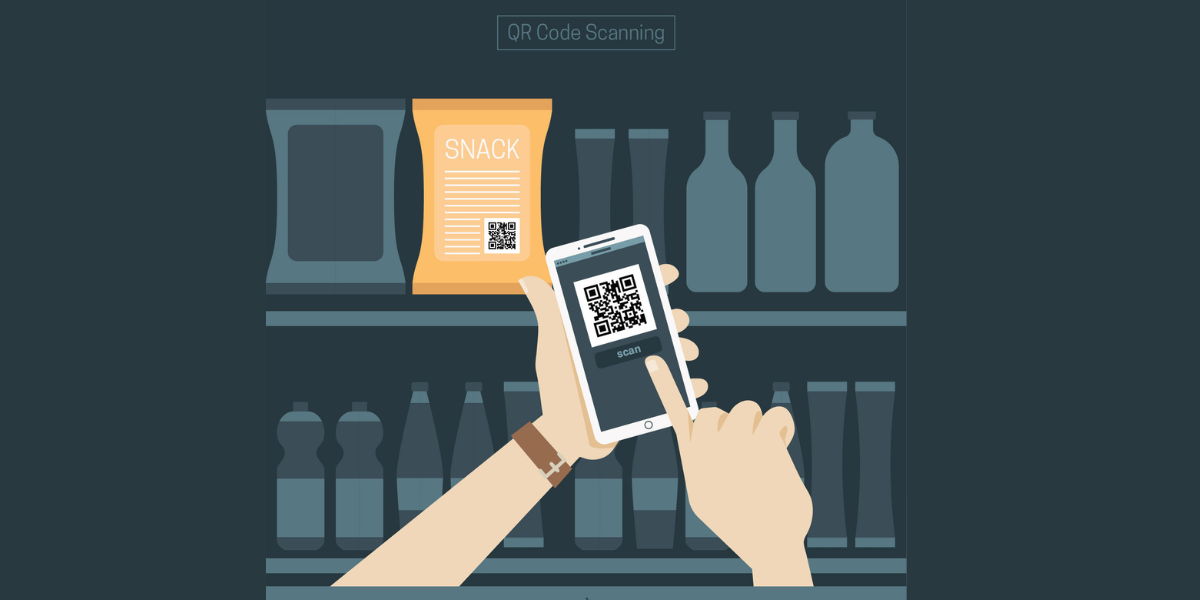 QR Codes on Product packaging